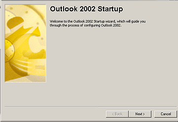 Setup for Outlook 2002