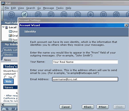 Netscape 6, Step 7