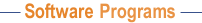 Software Programs