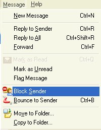 Block Sender