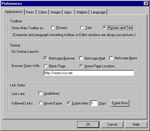 Macintosh Setup Using Netscape Navigator