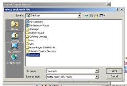 How to Import Favorites to CVC Internet using Internet Explorer