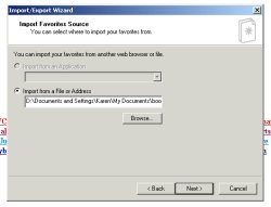 How to Import Favorites to CVC Internet using Internet Explorer