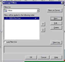 Create Mail Filters In Netscape Communicator
