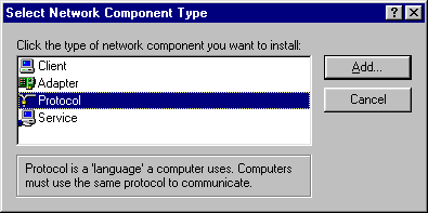 Select Network Protocol