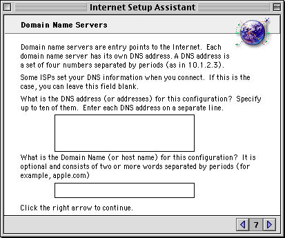 Macintosh OS 9 Setup for CVC Internet, Step 9