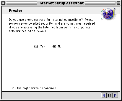Macintosh OS 9 Setup for CVC Internet, Step 13