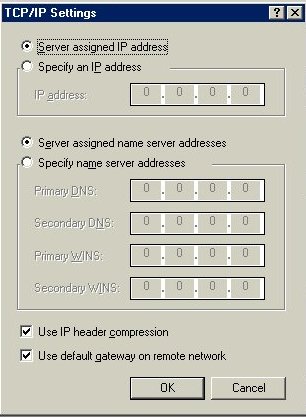 CVC Internet Properties - TCP/IP