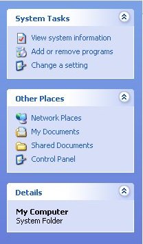 Single click on Network Places